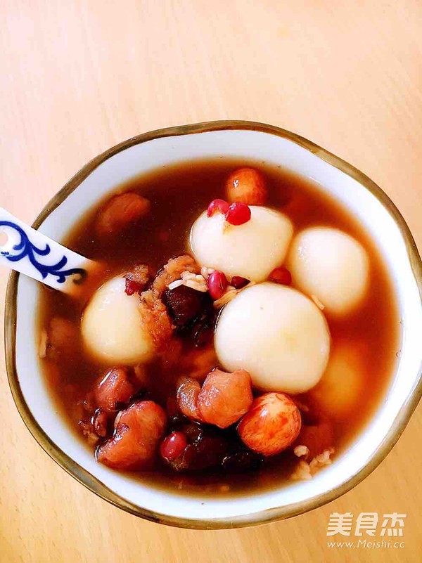 Red Bean Glutinous Rice Balls recipe