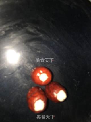 Glutinous Rice Heart Sweet Jujube recipe
