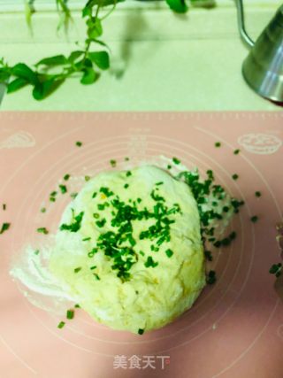 Double Brushed Scallion Savory Bread recipe