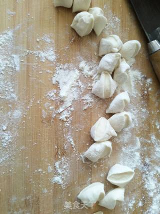 Leek Egg Shrimp Rice Dumplings recipe