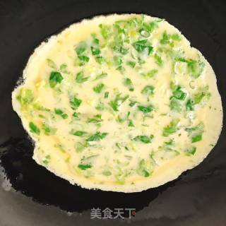 Celery Leaf Quiche recipe