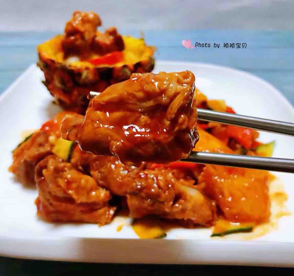 Sweet and Sour Pineapple Pork Ribs recipe