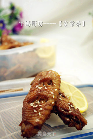 Lemon Chicken Wings recipe