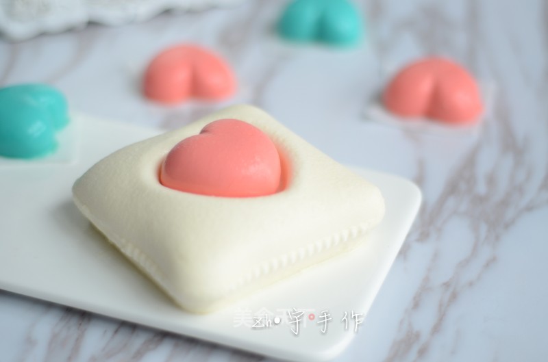 Love Throw Pillow Mousse Cake recipe