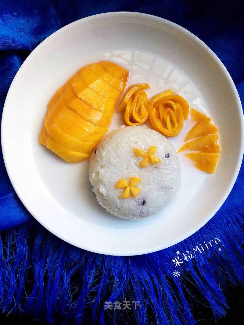 Mango Sticky Rice with Coconut Milk recipe