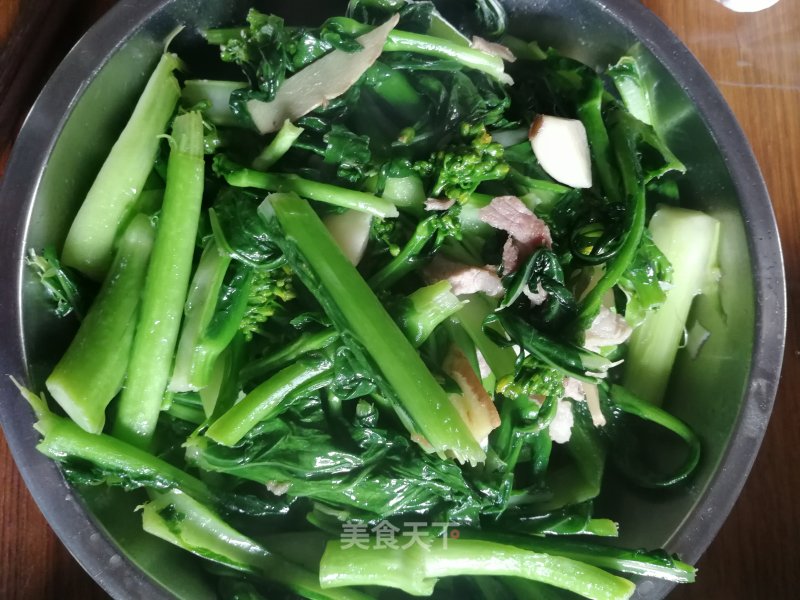 #团圆饭# Stir-fried Vegetable Heart recipe