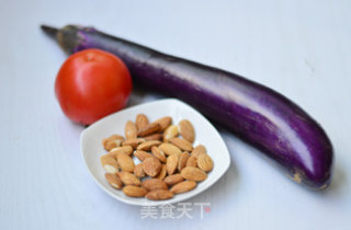 Eggplant with Almonds recipe