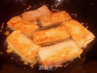 Pan-fried Eel Tofu#酸甜美食# recipe