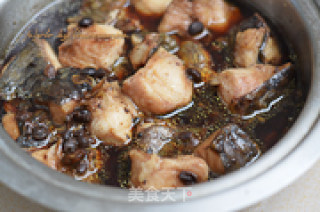 Steamed Fish Cubes with Tempeh recipe