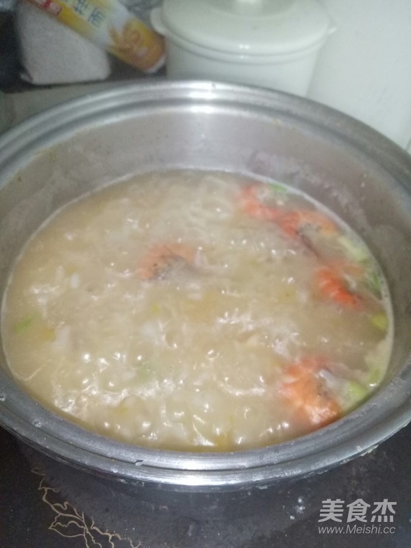 Lao Wang Jia☜ Pumpkin and Shrimp Congee recipe