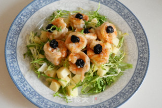 Blueberry Shrimp Salad recipe