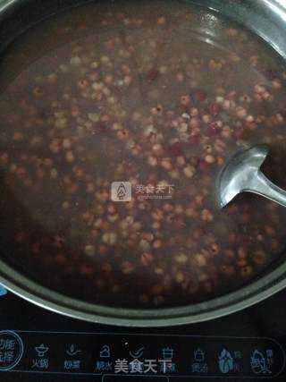 Barley Rice and Red Bean Porridge recipe