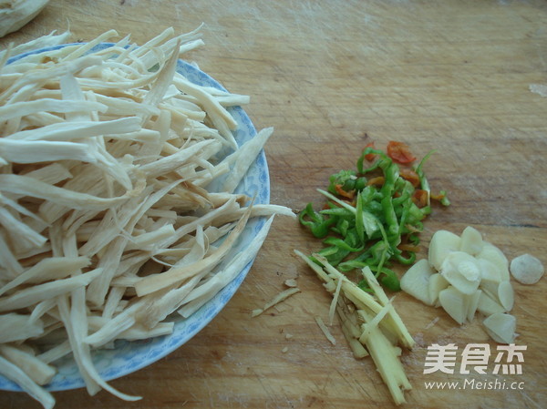 Shredded King Pleurotus recipe