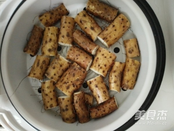 Sweet Osmanthus Yam Cake recipe