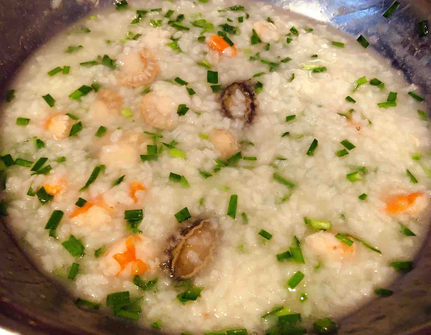 Abalone Seafood Porridge recipe