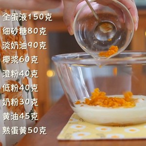 Universal Golden Sand Custard Filling (necessary for Liuxin Mooncakes) recipe