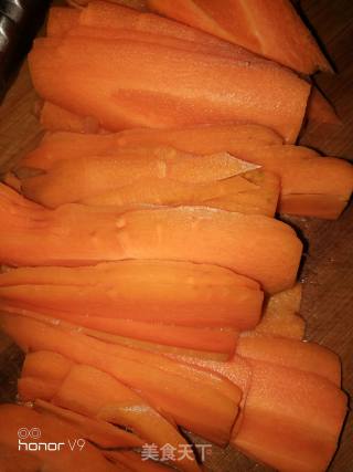 Sausage Fried Carrots recipe