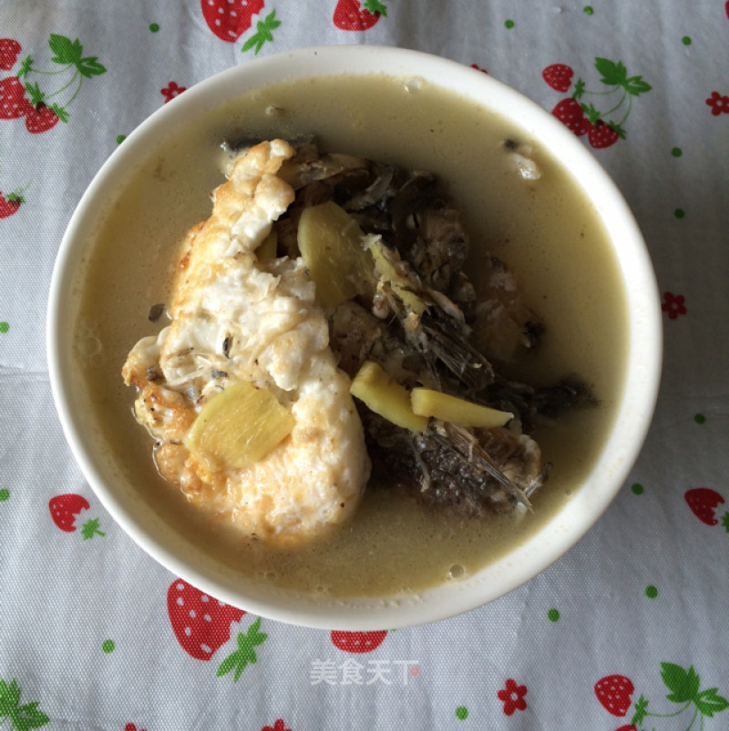 Crucian Carp Egg Soup recipe
