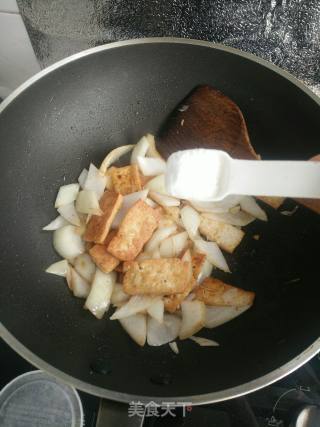 Tofu with Green Pepper and Onion recipe