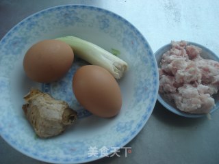 Steamed Egg with Minced Meat recipe