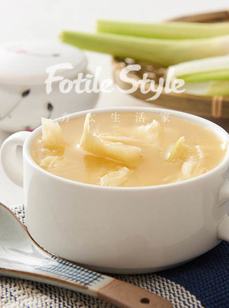 Simmered Rice White Soup