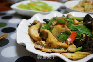 Braised Black Fish in Garlic Sauce recipe