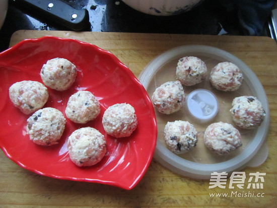 Tofu Meatball Soup recipe