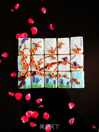 #柏翠大赛#niaoyuhuaxiang Biscuits [creative Icing Biscuits] recipe