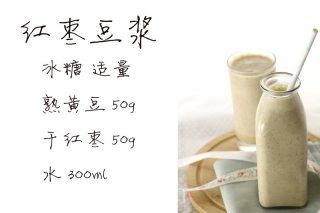 Red Date Soy Milk recipe