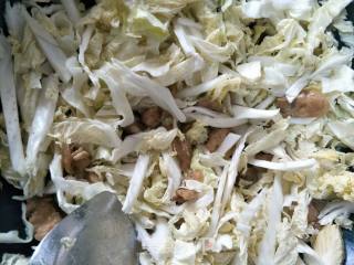 Chinese Cabbage with Oil Residue recipe