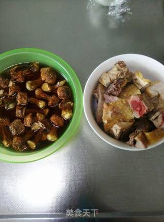 Agaricus Stewed Chicken recipe