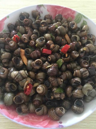 Fried Snails recipe