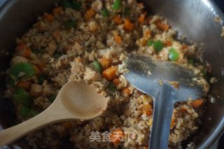 Salmon Curry Fried Rice recipe