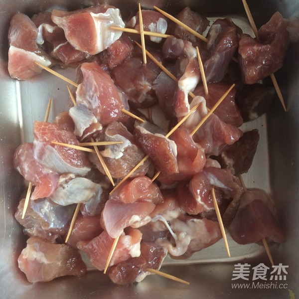 Toothpick Lamb recipe