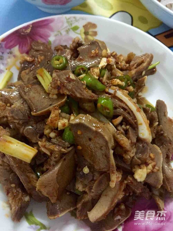 Spicy and Spicy Pork Tongue recipe