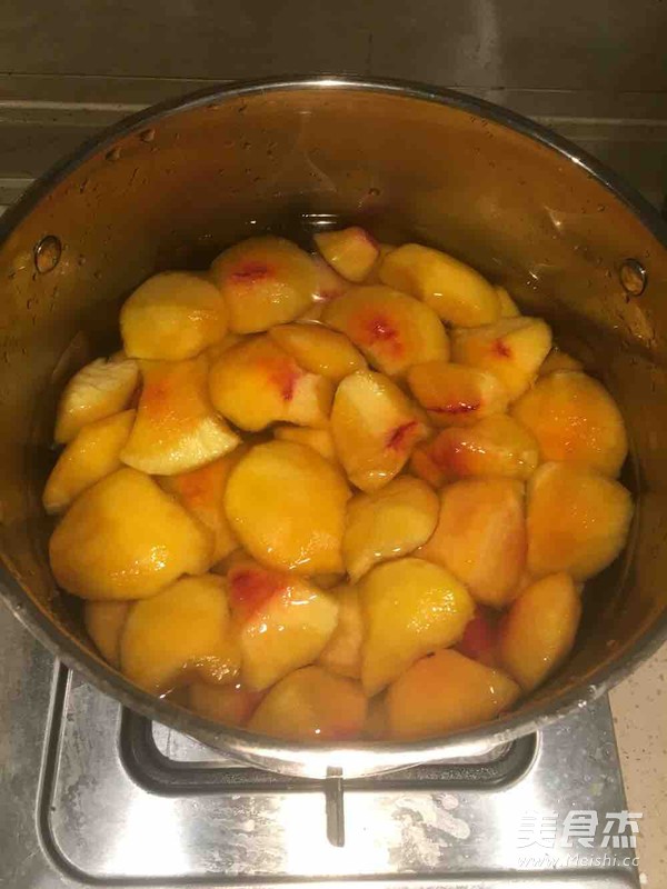 Canned Yellow Peach recipe