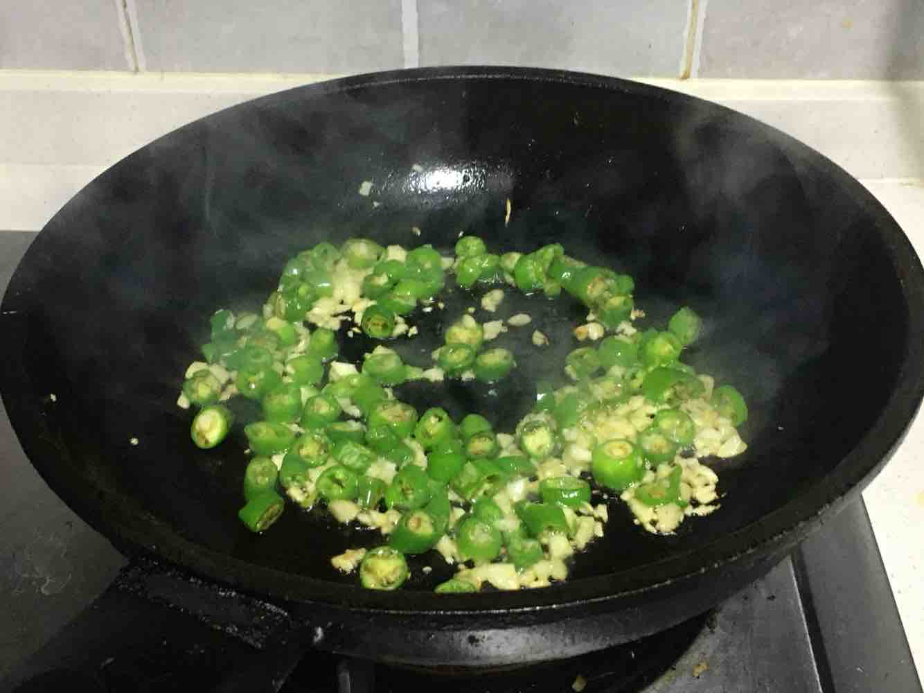 Stir-fried Green Peppers recipe