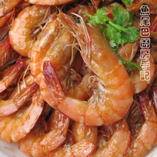 Salt Oil Fried Sea Prawns recipe
