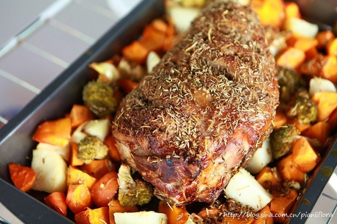 Roast Leg of Lamb with Cumin Garlic recipe