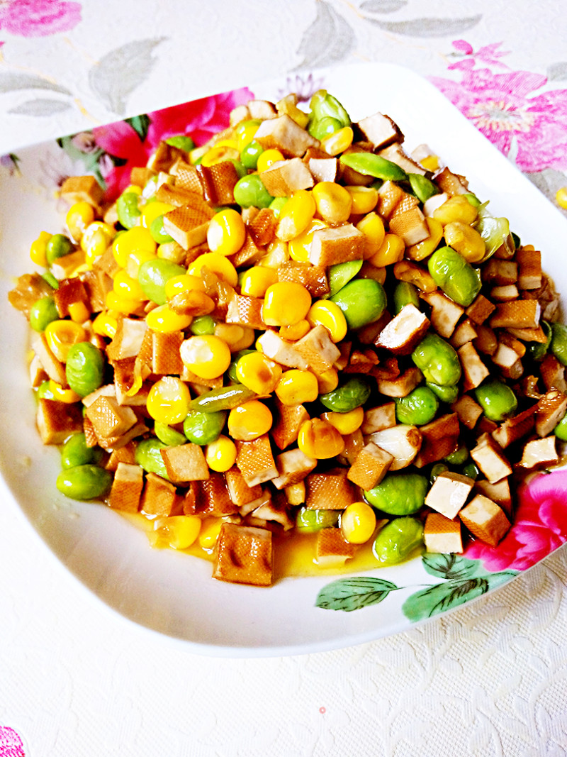 Vegetarian Fried Corn Kernels recipe