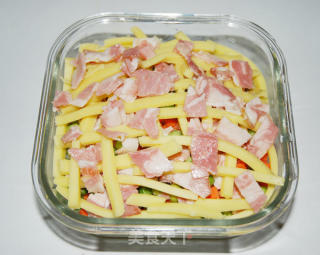 Bacon and Cheese Baked Mashed Potatoes recipe