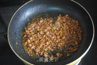 Shacha Straw Mushroom Meat Sauce Noodle recipe