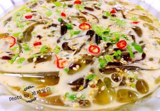 Jellyfish in Sesame Sauce Bath recipe