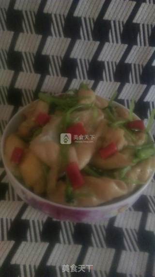Grilled Gluten with Coriander recipe