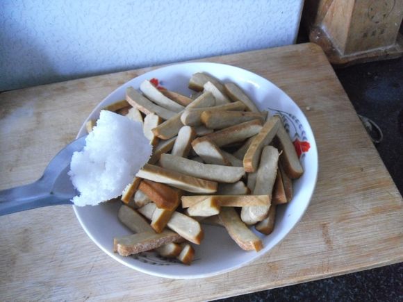 Spicy Dried Tofu recipe