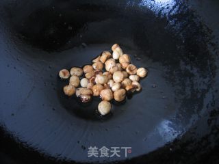 Hazelnut Scallops Stir-fried Lettuce recipe