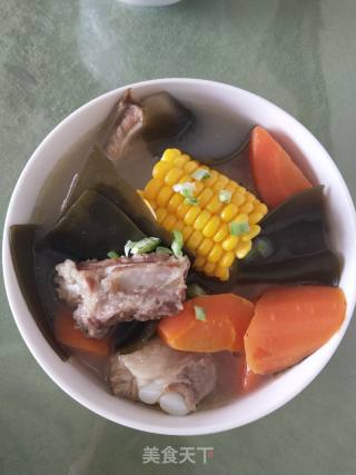 Colorful Pork Ribs Soup recipe