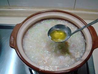 Old Clay Pot Seafood Celery Porridge recipe