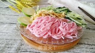 Lemon San Cai Cold Noodles recipe