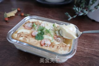 Shrimp Nan Cake Stewed Egg recipe